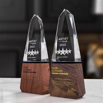 Trophy Crystal pwente